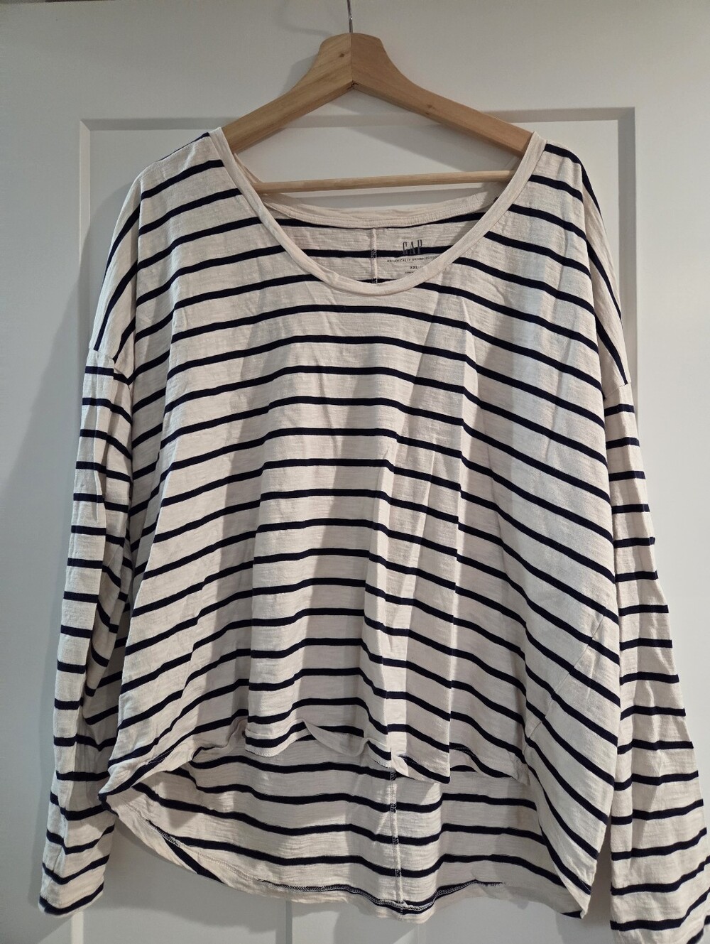 Organic Cotton Slub Long Sleeve T-Shirt